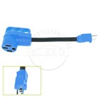 Rv Power Cord 15 Amp Male Plug To 50 Amp Female Adapter 12 Inch