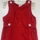 Vintage Buster Brown Red Corduroy Overalls Jumper Size 3 Kids Clothes Toddler