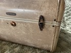 Vtg Samsonite Travel Train Case Shwayder Bros Marble Cream  Suitcase Luggage