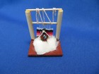 Navajo Hand Made Minuature Loom With Tapestry And Figure Weaving Wood Frame