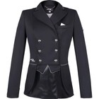 Fair Play Beatrice Short Tail Equestrian Show Jacket Black Riding Blazer Size 80
