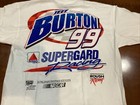 2001  Vintage Jeff Burton Nascar Citgo Racing Jumbo Print 2 Sided Shirt Nos Lrg
