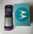 Original Motorola Razr V3 Flip Mobile Phone Unlocked Cellphone Camera  2g Gsm