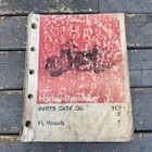 1941 To 1981 Harley Panhead Shovelhead Fl Models Parts Catalog 99456-81