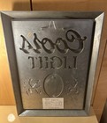Vintage 1985 Adolph Coors Co  Light Beer Plastic Hanging Wall Sign Plaque 17x13   