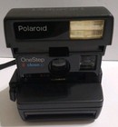 Vintage Polaroid One Step Close Up Instant Film Camera W  Strap Tested