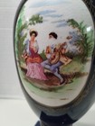 French Porcelain Limoges 11  Cobalt Blue Antique Vase