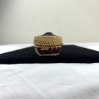 North West Coast Miniature Lidded Treasure Basket