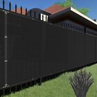 6ft Privacy Fence Screen Black Windscreen Garden Heavy Duty Mesh Shade Net Cover