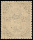 British Guiana 1954 Qeii Arms  5 Mnh    De La Rue Printing Wmk Script