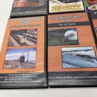 Lot Of 6 Railroad Train Vhs Tapes Vintage Different Titles Lot Milwaukee Road