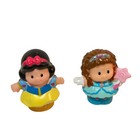 Fisher Price Little People Disney Princess Lot Of 5 Tiana Anna Belle Snow White