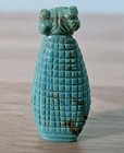 Zuni Double Corn Maiden Fetish Turquoise Fetish