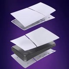 White Ps5 Slim Faceplate Cover Plate Shell Digital Version Playstation 5