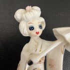 Rare Vintage Arnart Original Geisha Figurine - Sugar Coated popcorn Style Ucagco