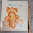 Vintage Hallmark All About Baby Book Keepsake Album 1982 Ring Binder With Box