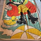 Mickey Mouse Disney Exclusive 28x52 Cotton Vtg Beach Towel - Pool Duck Lounge