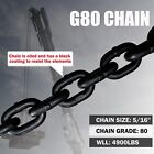 Fithoist Adjustable Chain Sling  3 18 T G80 Alloy Steel 2 Way Chain Slings