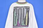 Vtg 80s Team Lightning Bolt Ls Crewneck Pullover Surf Skate Sweatshirt Youth M