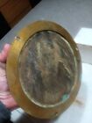 Chelsea Brass Vtg Ship Clock Maritime  Advertising Key Wind Working 7 1 4  Round