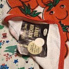 Sillins Lot Of 4 Vtg retro Waist Aprons One Size Multicolor Pockets Floral Nwt