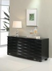 Stanton 3-drawer Sideboard Buffet Storage Cabinet Black