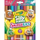  4 Pack  Crayola Washable Silly Scents Markers  Broad Line Markers  Smash Ups