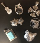 Lot Of Vintage Sterling 925  Figural   s  lot F 20 