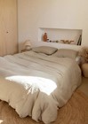Natural Linen Duvet Cover  Washed Linen Bedding  Natural Linen Comforter Cover