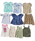 Girls Clothing Bundle Lot 53 Pieces - Shirts  Shorts  Dresses  Pants Size 5 6