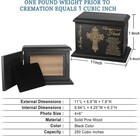 Cremation Urns For Human Ashes Male Female With Photo Frame