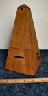 Vintage Seth Thomas Metronome Working Condition Red Brown Wood
