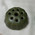 Vintage Flower Frog Flower Arrangement Holders 10pc Lot Glass   Pottery