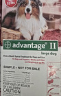 8 Doses Of Advantage Ii For Large Dogs 21-55lbs Great Price    
