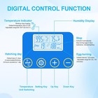 Hbn 18 Egg Incubator With Temperature Control  Automatic Egg Turning   Humidity