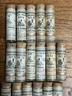 Antique Vintage Humphreys Homeopathic Medicine Remedies Quack Tubes Huge Lot