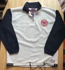 Vintage Atlanta Black Crackers Baseball Negro Leagues Sweatshirt 1 4th Zip Xl