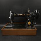 Vintage 1955 Singer Model 15-91 Sewing Machine Serviced W  Case And Accessories