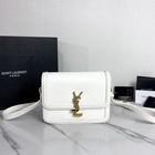 Women s White Croc-embossed Crossbody Bag  Gold Logo Flap Shoulder Purse