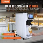 Commercial Ice Cream Machine  10 6 Qt h Yield  1000w Single Flavor Countertop So