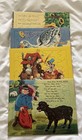 Vntg 1956 Sifo Fiberboard Inlay Puzzles Four In Original Box Nursery Rhyme 9z1