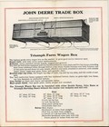 1928 Antique John Deere Brochure  farm Trucks  Vg