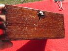 Ww2 Raf Wood Box Pilot Wing Cigar Cigarette Box