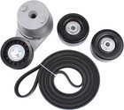 Belt Tensioner And Serpentine Belt Idler Pulley For Chevrolet Silverado Gmc Sier