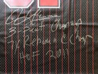 Dennis Rodman Signed Chicago Bulls Black Pinstripe M n Swingman Jersey Beckett