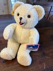 Vintage 1986 Russ Snuggle Fabric Softener 15    Plush Bear New W Tags  Lever Bros