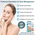 Advanced Scar Gel  Silicone Scar Gel  Treats Old And New Scars  Reduces The Appe