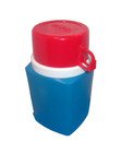 Red White   Blue Plastic Character Patriotic Thermos 1970 s 80 s Vintage Parts