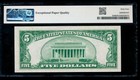 Ac 1934  5 Silver Certificate Pmg 64 Epq C-a Block Fr 1650