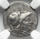 Mysia Lampsacus 4th-3rd Century Bc Pegasus Silver Tetrobol Ancient Greek Ngc Vf